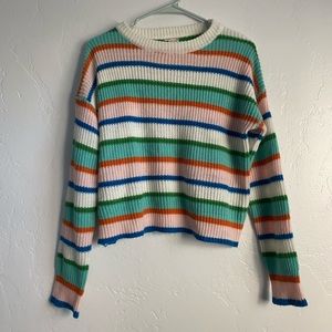 CROP SWEATER SIZE SMALL